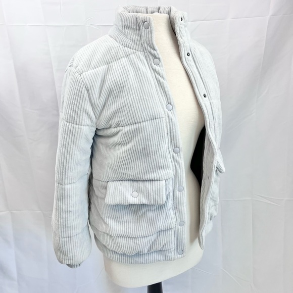 Madewell Jackets & Blazers - Madewell Gray Puffer Jacket